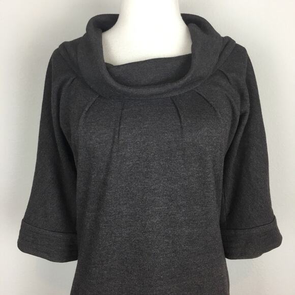 Yigal Azrouel Brown Funnel Neck Dress Small - Picture 9 of 10